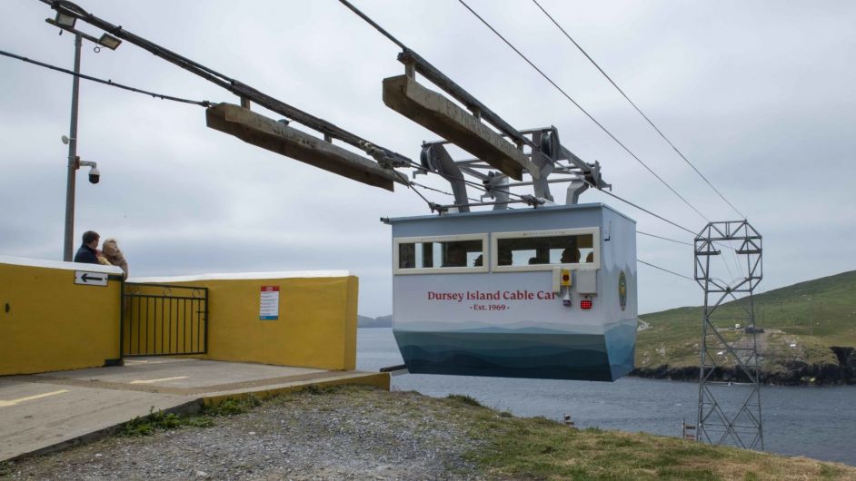 Call to extend free travel to Dursey cable car Image