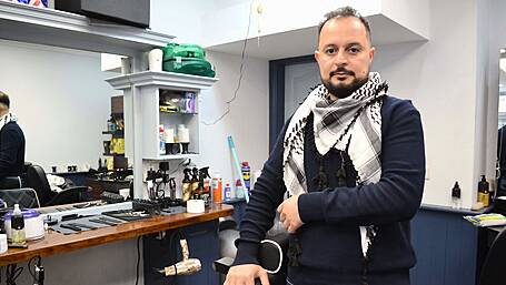 Irish hearts beat with Palestinian blood says Skibbereen barber Image