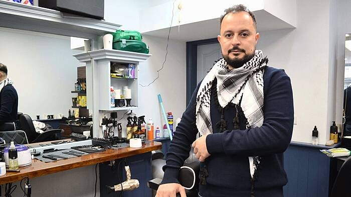 Irish hearts beat with Palestinian blood says Skibbereen barber Image