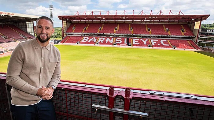 Conor Hourihane retires from football to become assistant head coach at Barnsley on a permanent basis Image