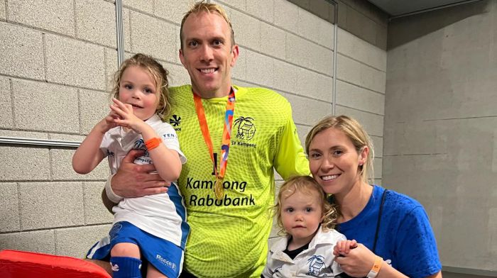 Irish hockey legend David Harte thrilled to share SV Kampong’s league title success with his family Image