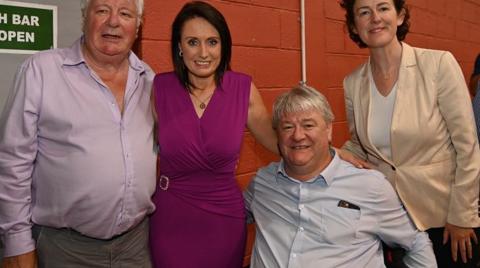 All returned:  Cllrs Joe Carroll, Deirdre Kelly, Patrick Gerard Murphy and Gillian Coughlan following their election in Clonakilty. (Photo: Martin Walsh)