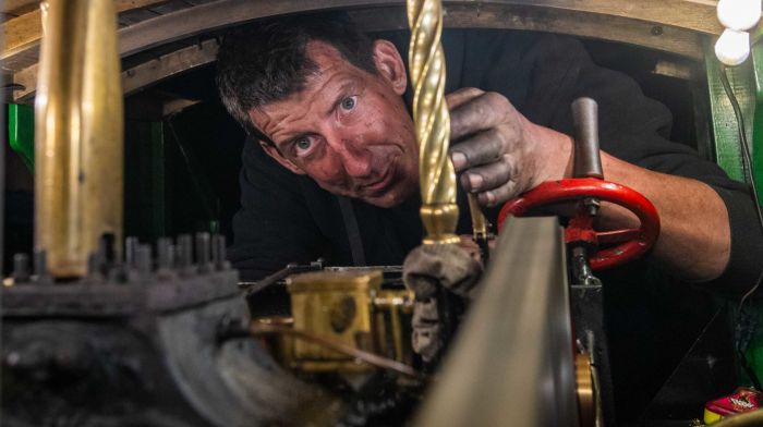 Innishannon, West Cork, Ireland. 2nd June, .2024. The 27th Innishannon Steam & Vintage Rally is taking place this bank holiday wekend. Pictured with his 6\