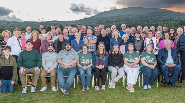 A group of visitors from Butte, Montana attended a function with a gathering of Beara people during their recent visit to the area.    (Picture: Anne Marie Cronin)