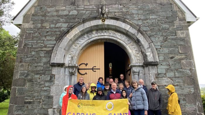 The Carraig ag Caint group from Carrigaline on their recent visit to Gougane Barra.