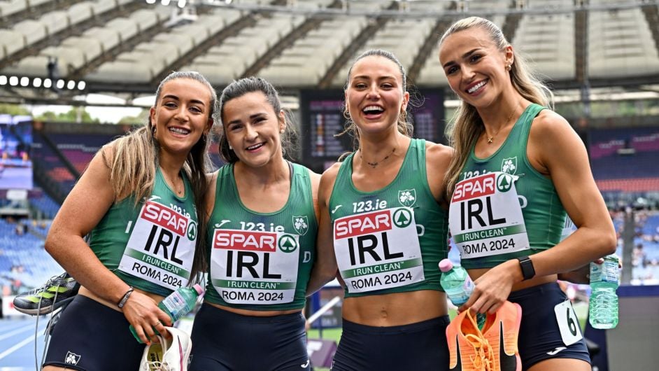 Phil Healy and Irish women's 4x400m relay team qualify for European final! Image