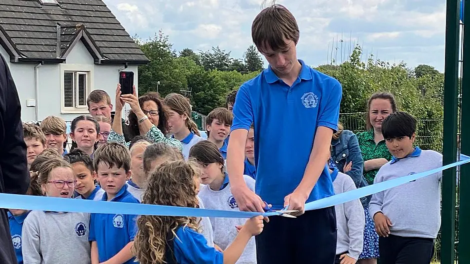 New Astroturf pitch opens at Dunderrow National School Image