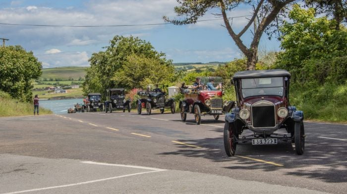 A cavalcade of vintage Ford Model T vehicles recently took to the roads around Kilbrittain.   (Photo: Gearoid Holland)
