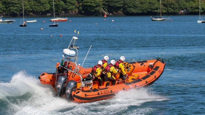 Kinsale RNLI rescues two after yacht loses steering off the Old Head Image