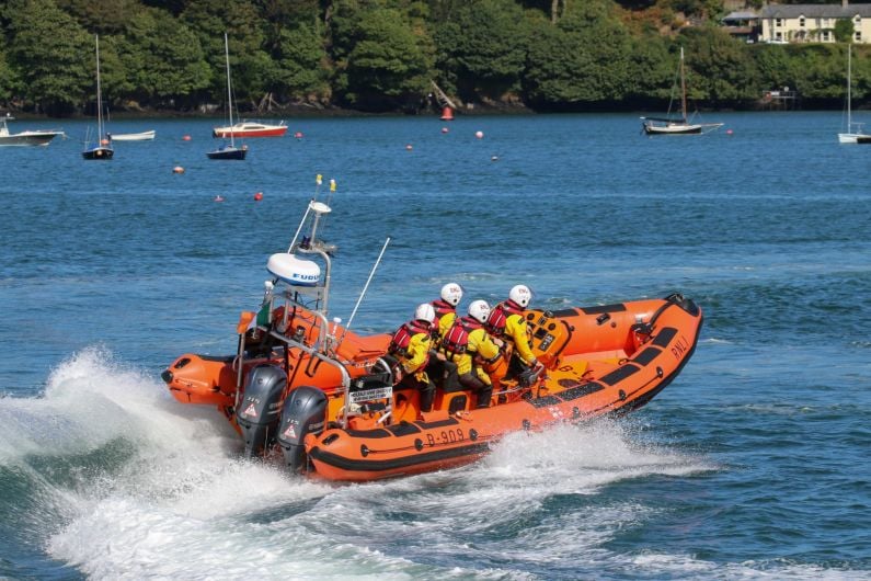 Fisherman recovering from fall near Kinsale Image