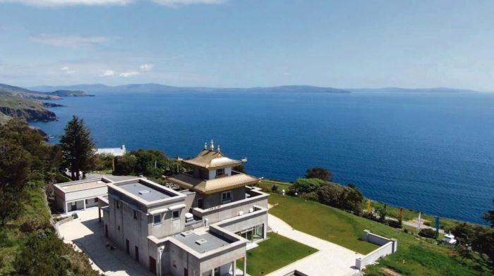 New temple for Beara’s cliffside Buddhist centre Image