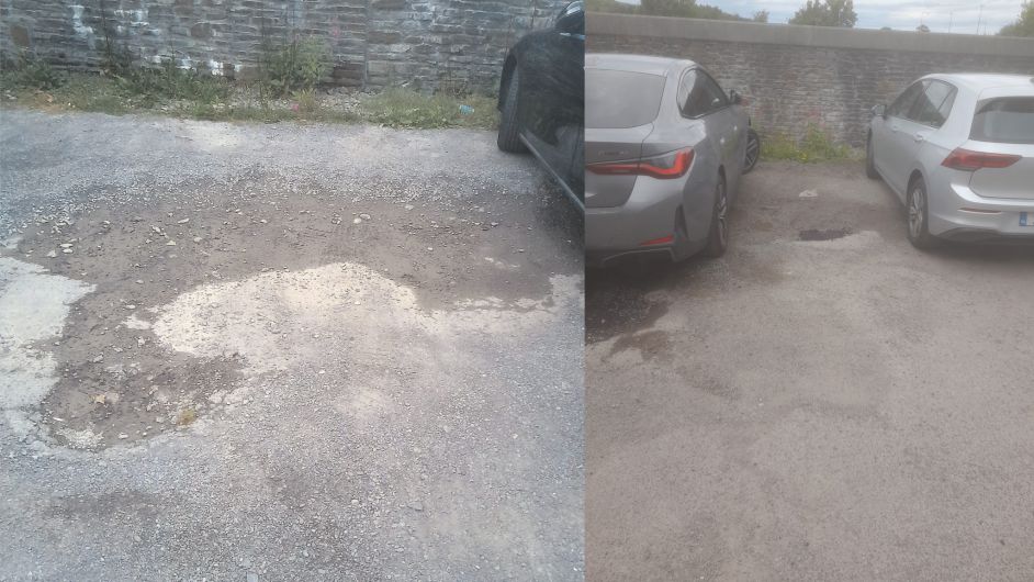 Road by former soup kitchen an ‘embarrassment’ due to potholes Image