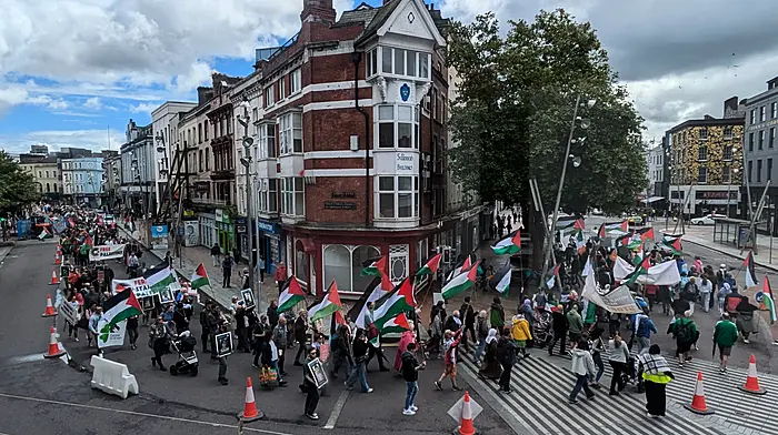 Protest in Cork urges tech workers to refuse Israeli government work Image