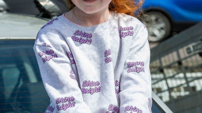 Philomena McKenzie (8) from Killarney enjoying Bantry Market last week. (Photo: Andy Gibson)