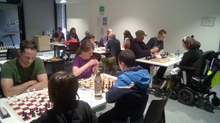 The recent chess match between Clonakilty and Bandon, which was won by the Bandon chess club.