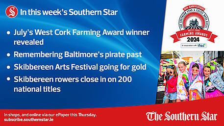 IN THIS WEEK'S SOUTHERN STAR: Remembering Baltimore's pirate past; Skibbereen Arts Festival is going for gold; Skibbereen rowers close in on 200 national titles; In shops and online via our ePaper from Thursday, July 18th Image