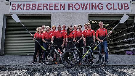 Skibbereen rowers cycling all the way to Paris for fundraiser! Image