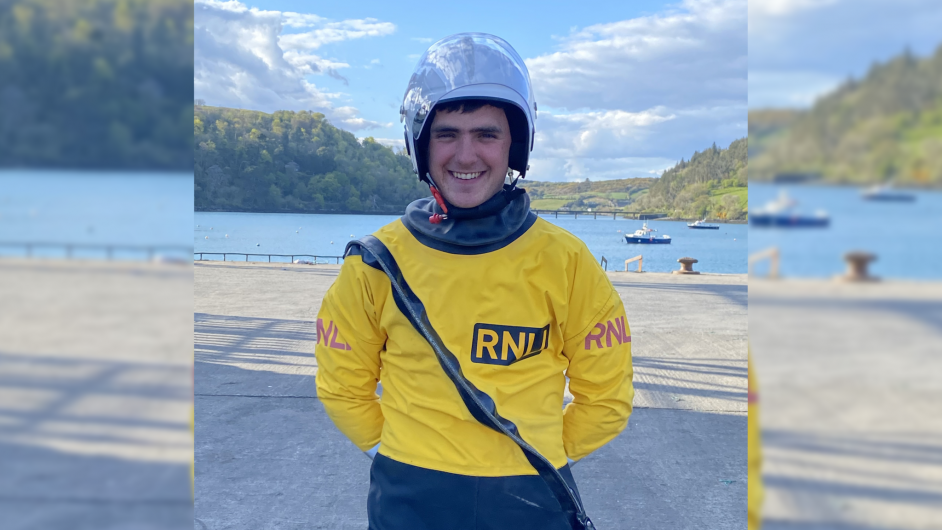 Local fisherman Sean becomes new helm at Union Hall RNLI Image