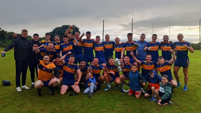 Carrigaline signal intent with Division 1 league title Image