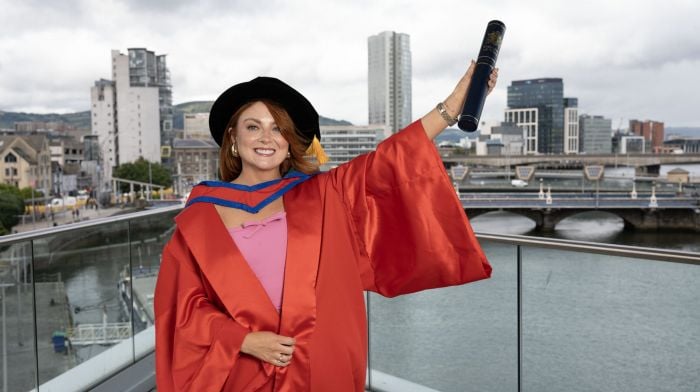 Bantry regular Samantha is ‘Dr Barry’ after honorary doctorate Image