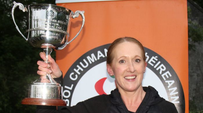 High five for reigning champion Curtin after epic Munster senior women’s road bowling final Image