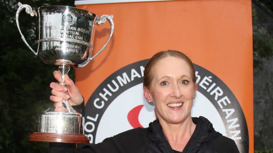 High five for reigning champion Curtin after epic Munster senior women’s road bowling final Image