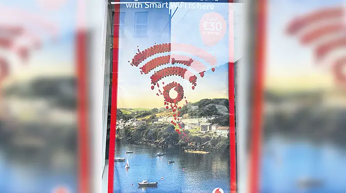 Vodafone ‘flips’ Glandore image for wifi advert Image