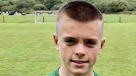 Ethan O’Donovan on target for Cobh U14s in Eddie Wallace Cup Image