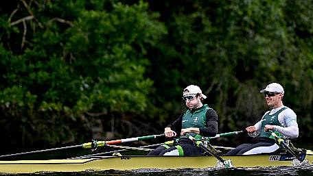 Skibbereen Rowing Club's four Olympians in action in the Paris Games on Sunday Image