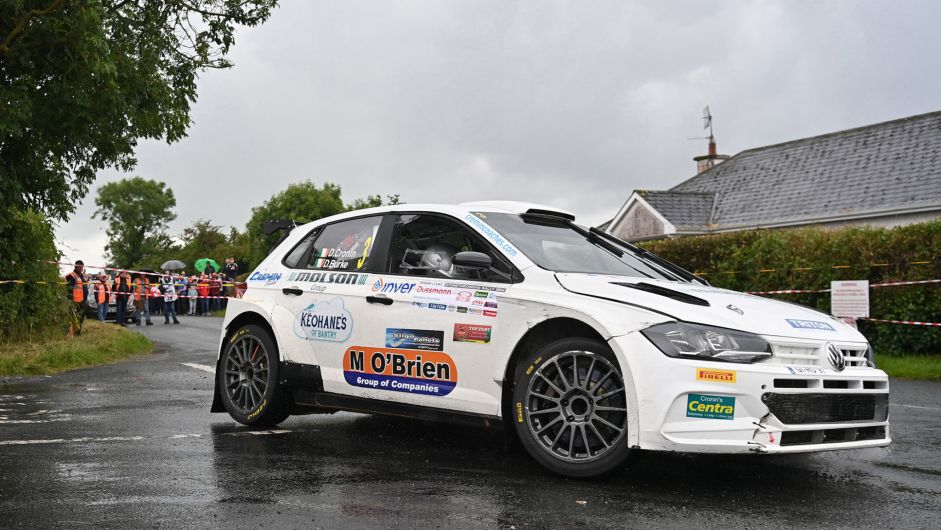 Daniel Cronin moves into the lead of National Rally Championship Image