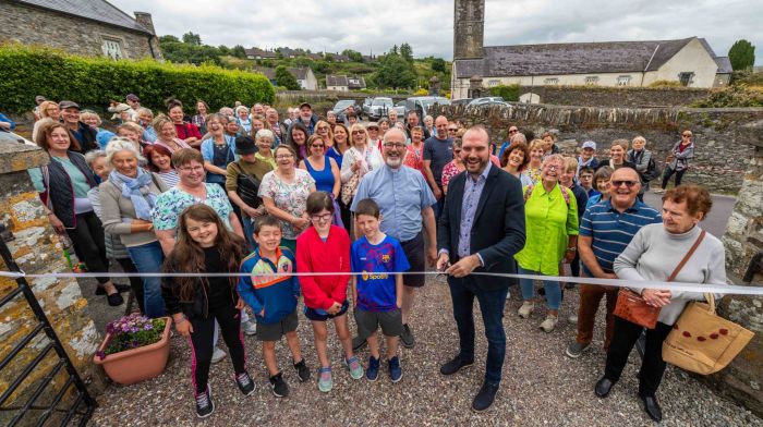 Cllr. Noel O'Donovan opened the annual Rosscarbery Deanery Garden Féte last weekend. (Photo: Andy Gibson)