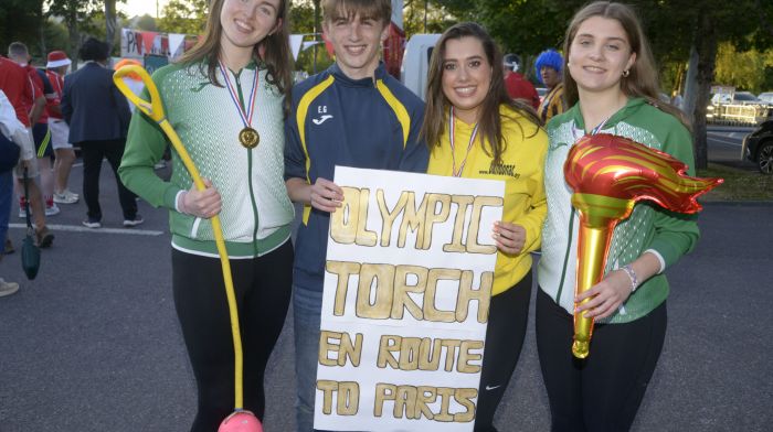 At the Bailiú na Banndan Festival fancy dress were Niamh O'Donovan, Harry Good, and Michelle and Vicki O'Donovan. (Photo: Denis Boyle)