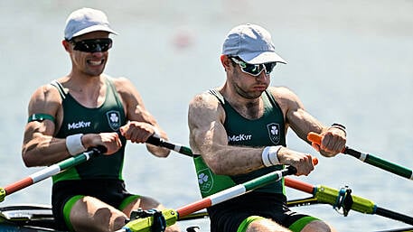 Three Skibbereen rowers in Olympic semi-final action Image