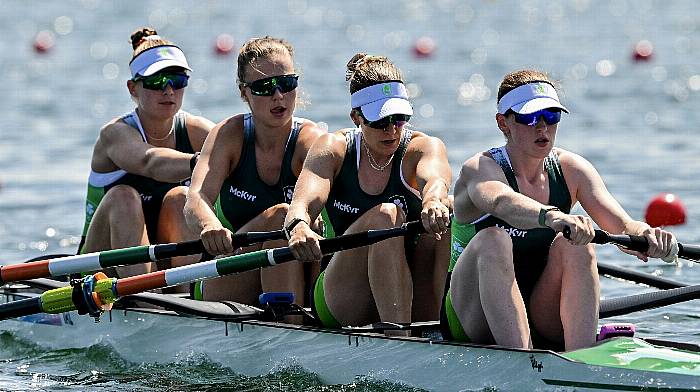 Emily Hegarty and Irish women's four win B final at Olympics Image