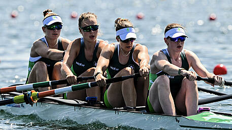 Emily Hegarty and Irish women's four win B final at Olympics Image