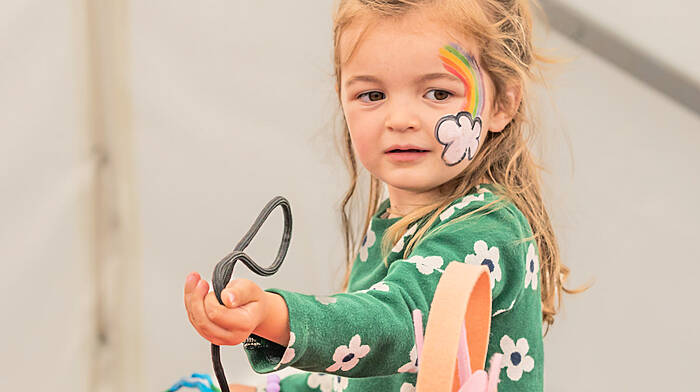 Hailey O’Sullivan enjoying the Festival of the Sea in Castletownbere.  (Photo: Anne Marie Cronin)