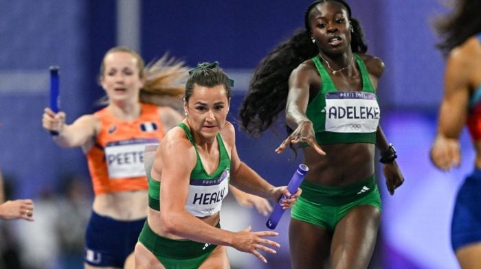 WATCH: Carbery football league game stopped to watch Phil Healy in the Olympic final! Image