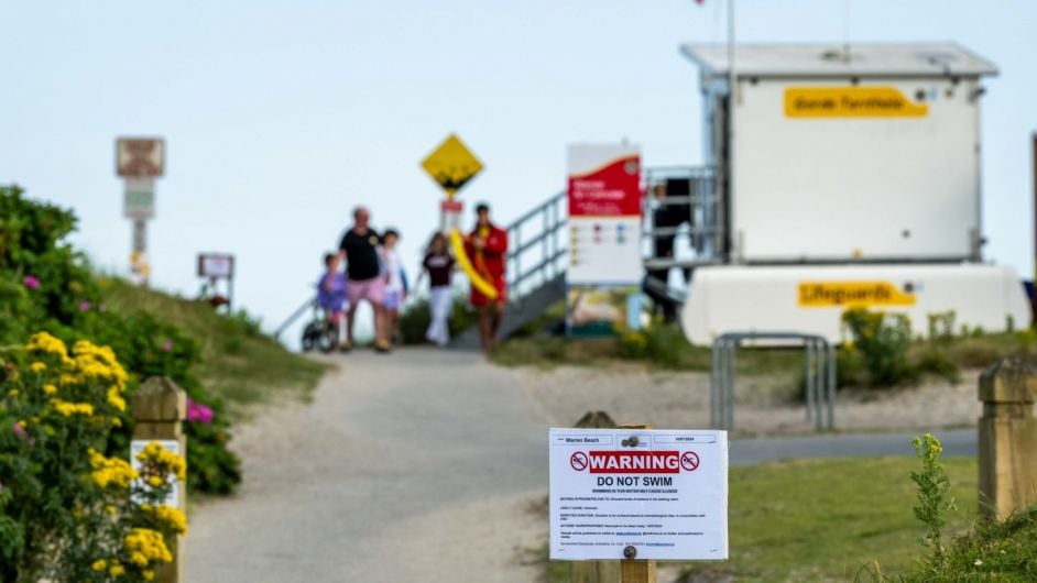 Uisce Éireann says it’s definitely not to blame for recent beach closures Image