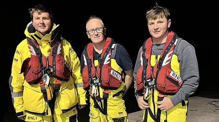 Dad and son help in rescue as speedboats get into difficulty off the Seven Heads Image