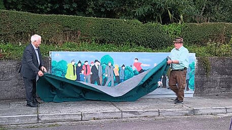 Mural in Rosscarbery salutes town’s road bowling history Image