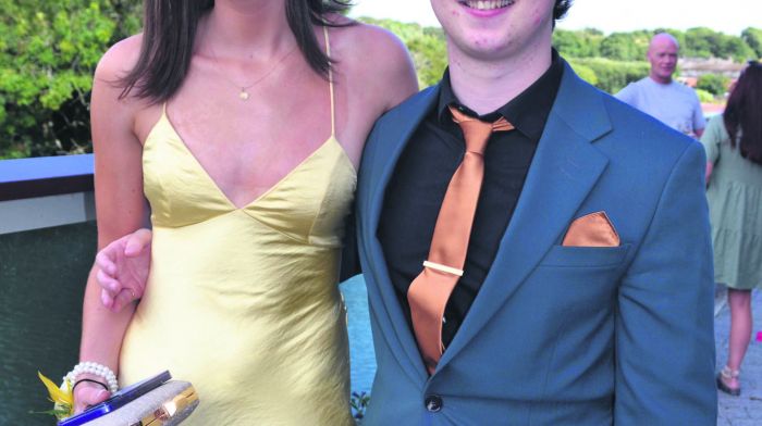 Ailise O'Sullivan and James Collins at the Skibbereen Community School Debs Ball. (Photo: Anne Minihane)