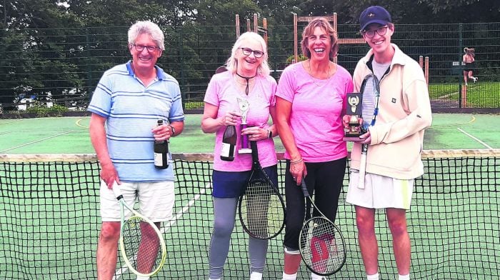 Highlight of the tennis year on Schull courts Image