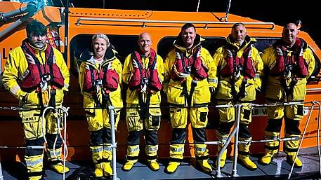 Yacht rescued after six-hour callout by Courtmacsherry RNLI Image