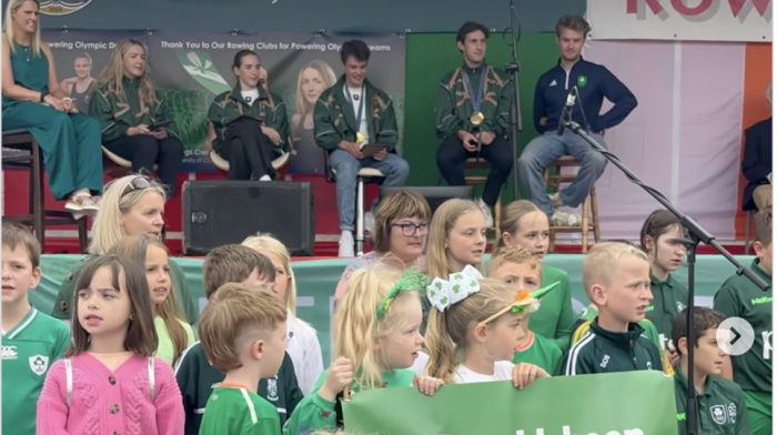 LISTEN: Lisheen National School's song for their Olympic heroes - 'Thank You for the Joy' Image