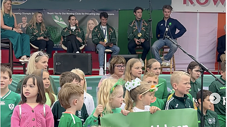 LISTEN: Lisheen National School's song for their Olympic heroes - 'Thank You for the Joy' Image