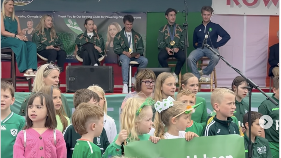 LISTEN: Lisheen National School's song for their Olympic heroes - 'Thank You for the Joy' Image