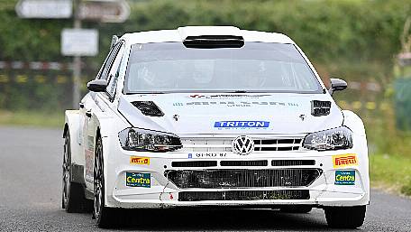 Sensor issue thwarts Daniel Cronin’s bid for back-to-back wins in Wexford Rally Image