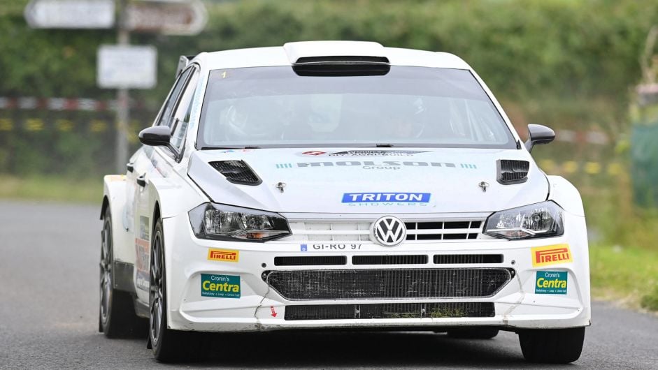 Sensor issue thwarts Daniel Cronin’s bid for back-to-back wins in Wexford Rally Image