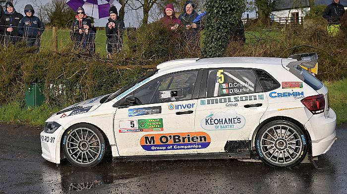 Daniel Cronin braced for battle in Wexford Rally title defence Image