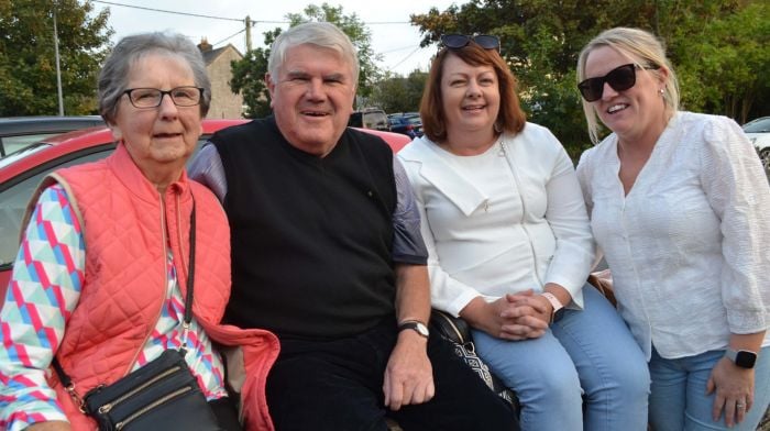 Enjoying the music session provided by Skibbereen Comhaltas at the Heritage Centre were, Sheila, Dan Joe, and Lilian O'Sullivan, Skibbereen and Caheragh and Martina McCarthy, Castlehaven. (Photo: Anne Minihane)